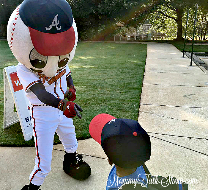 Homer at Braves Camp