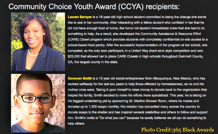 Community Choice Youth Awards