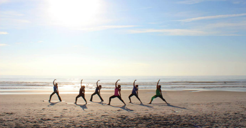 Featured Jekyll Island Beach Yoga