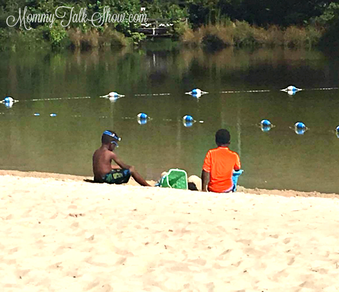 Friends at Lake