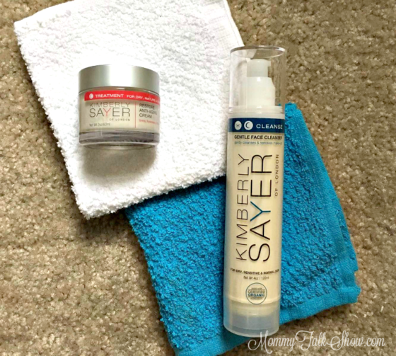 Kimberly Sayer Cleanser and Cream
