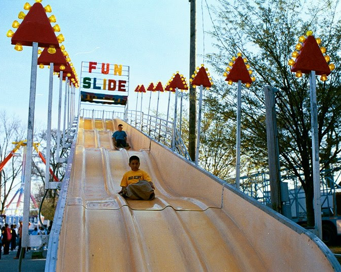 Atlanta Fair Fun Slide