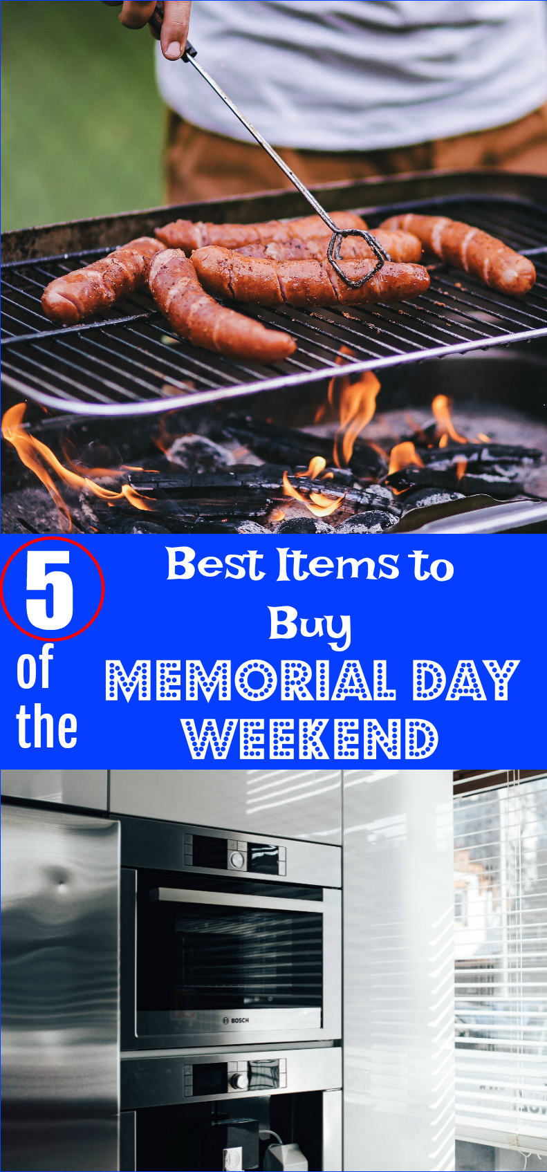 5 of the Best Items to Buy Memorial Day Weekend