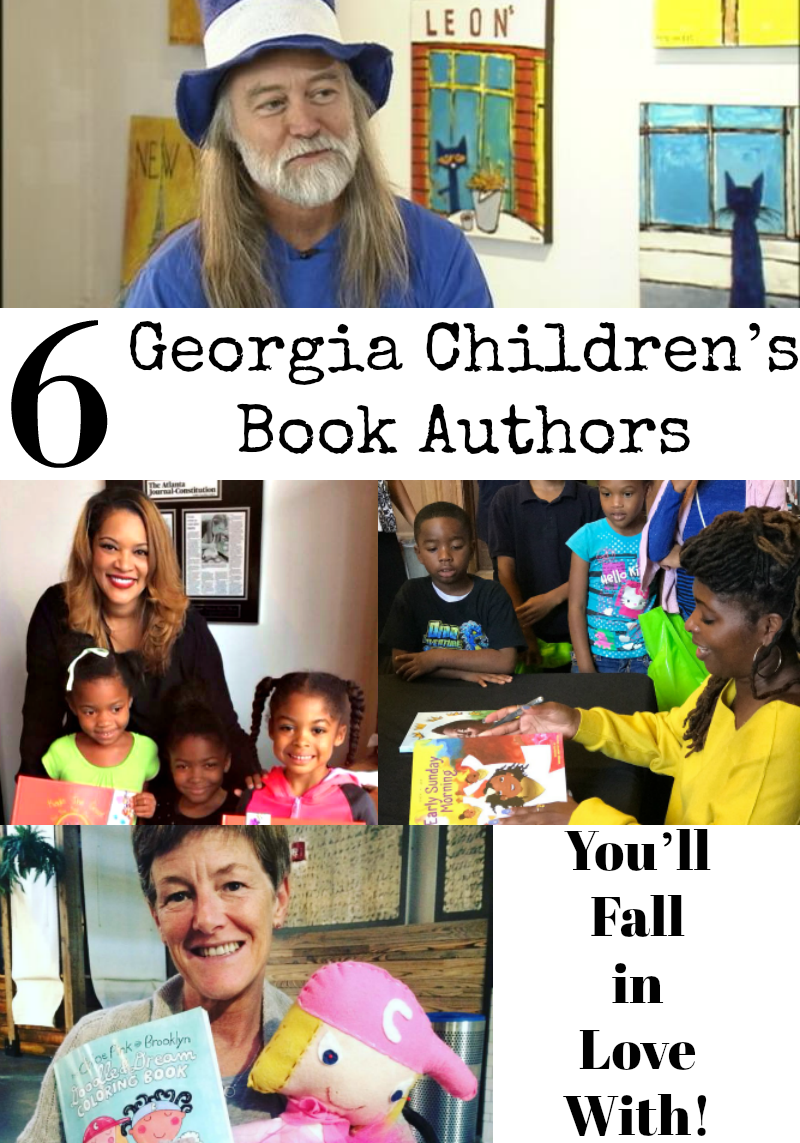 6 Georgia Children's Book Authors You'll Fall in Love With!