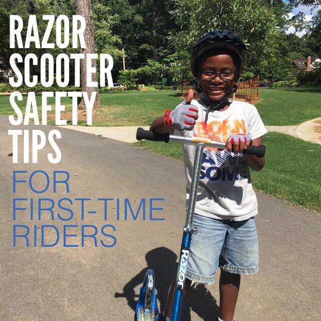 Razor Scooter Safety Tips First-Time Riders