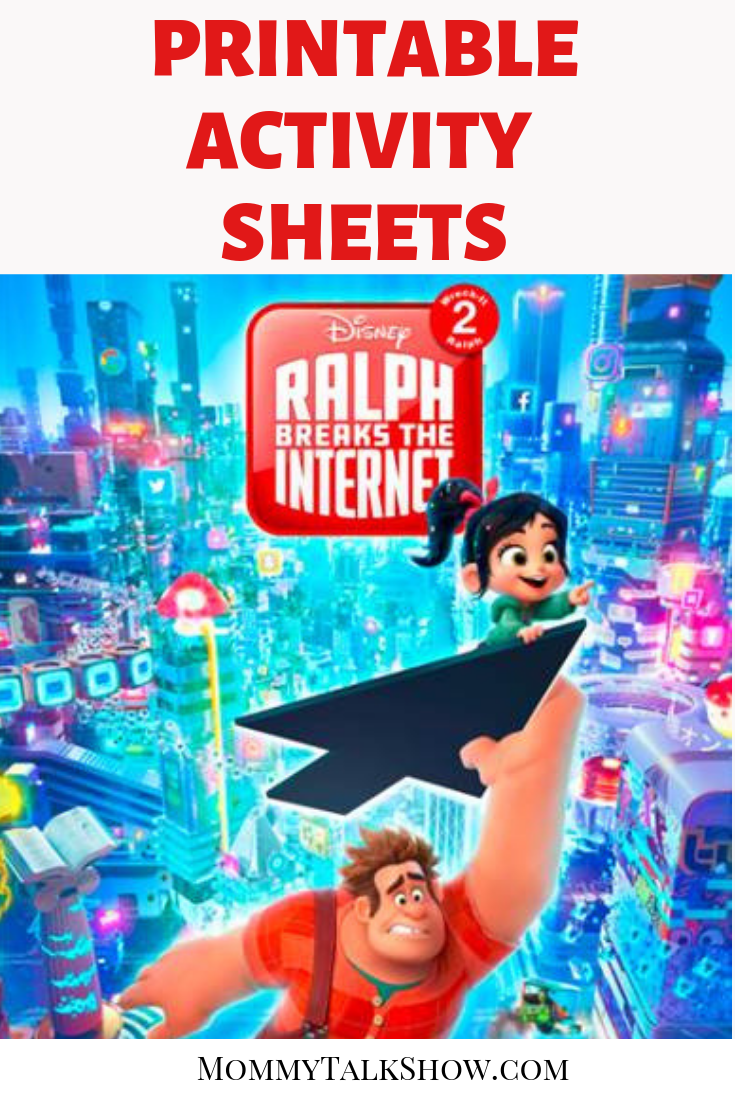 4 Useful Life Lessons from Wreck-It Ralph 2 #RalphBreaksTheInternet + Printable