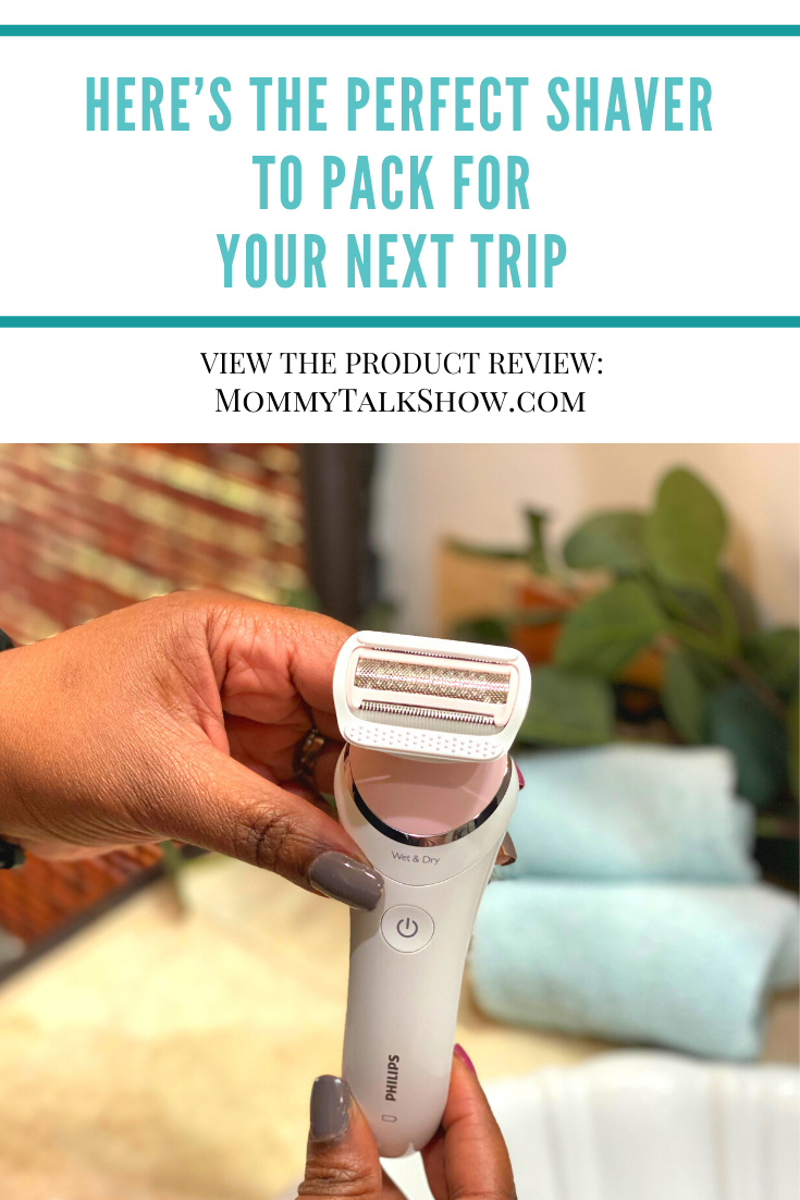 Here’s the Perfect Shaver to Pack for Your Next Trip #PhilipsSatinShaver #ad