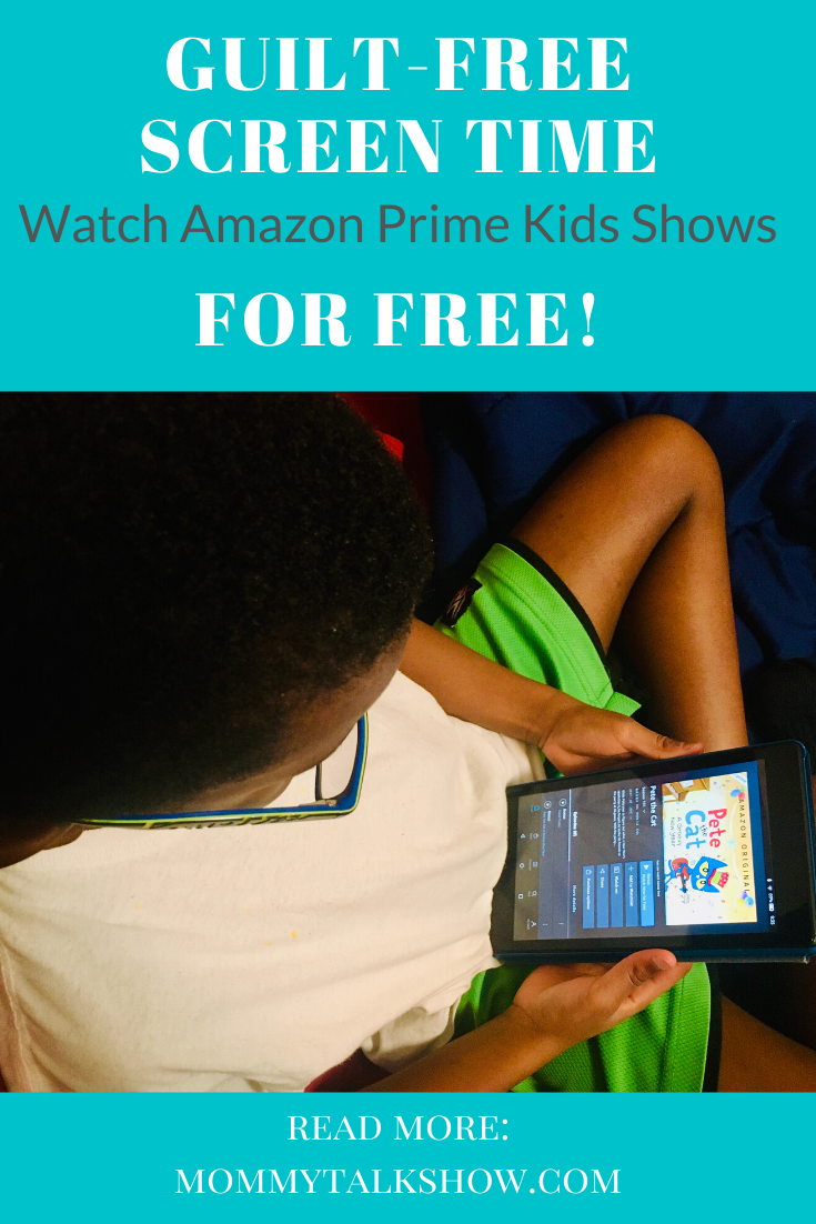 Guilt Free Screen Time While School is Out Amazon Prime Kids