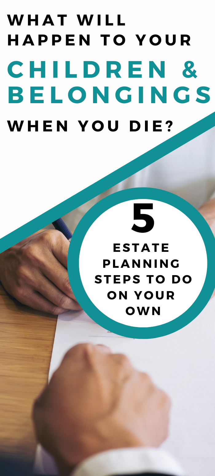 5 Estate Planning Steps You Can Handle On Your Own