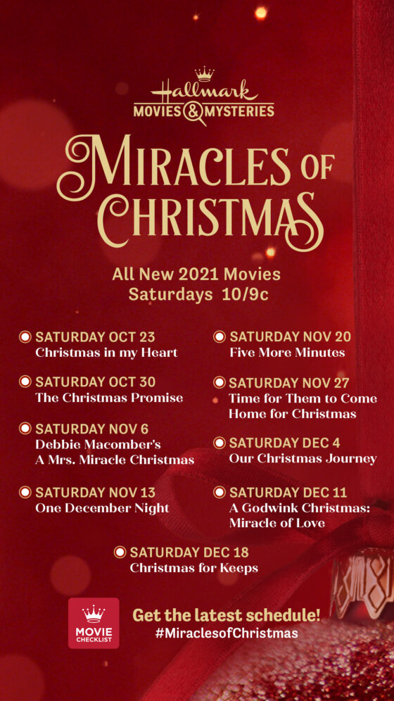 Hallmark Movies & Mysteries Original Premiere of "Our Christmas Journey